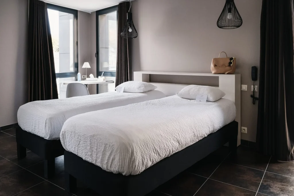 Chambre Classique twin - Hôtel les Fleurines - Villefranche de rouergue