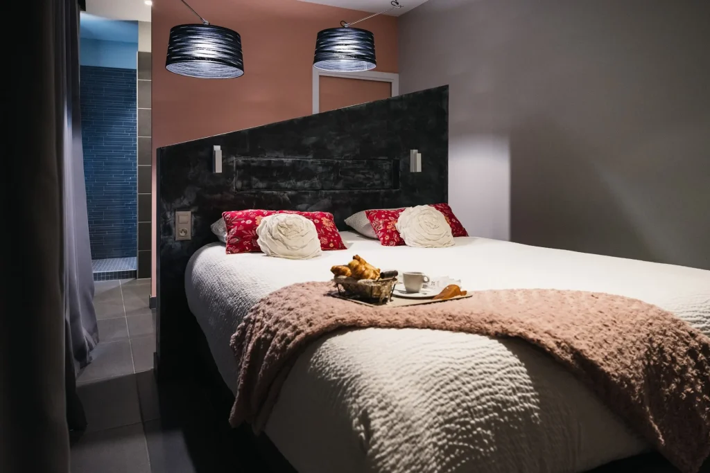 Chambre Deluxe - Hôtel les Fleurines - Villefranche de Rouergue